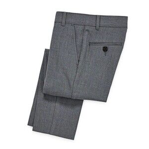 Van Heusen Boys Suit Pants Size 8 Husky Oxford Grey Heather New With Tags